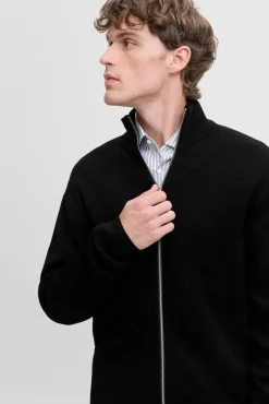 Cárdigan de punto estructurado