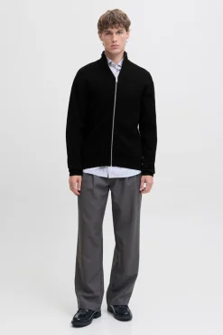 Cárdigan de punto estructurado