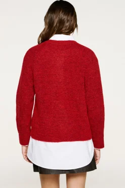 Cárdigan lana y alpaca.