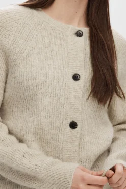 Cárdigan lana y alpaca.