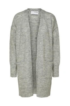 Cárdigan largo de alpaca