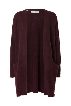 Cárdigan largo de alpaca