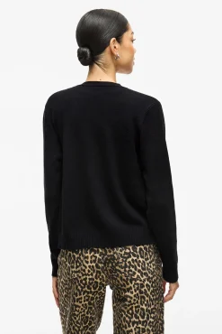 Cárdigan largo de punto con viscosa