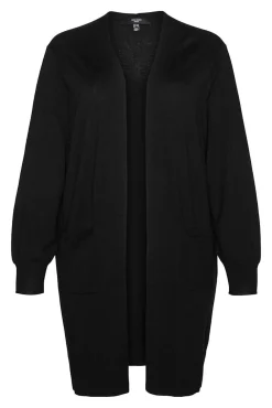 Cárdigan largo talla grande