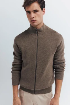 Cárdigan milano cremallera