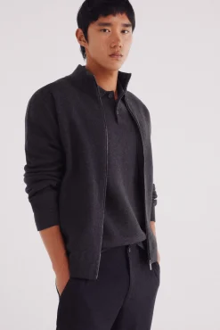 Cárdigan milano cremallera