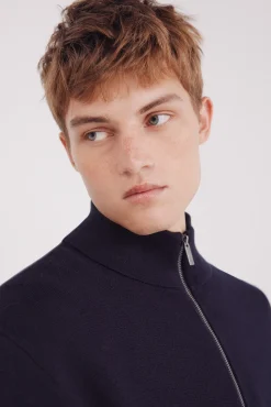 Cárdigan milano cremallera