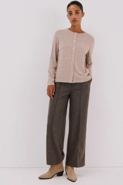 Cárdigan pata de gallo