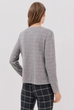 Cárdigan pata de gallo