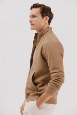 Cárdigan tejido estructura