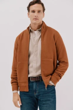 Cárdigan tejido estructura