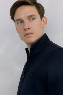 Cárdigan tejido técnico