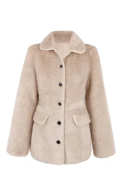 Denise. Abrigo efecto pelo