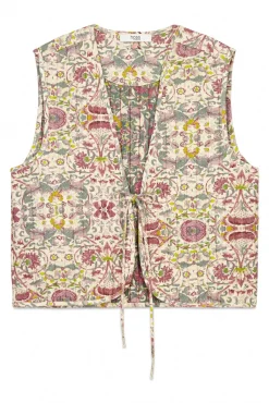 Édith. Chaleco estampado