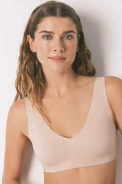 DREAMY Sujetador microfibra beige