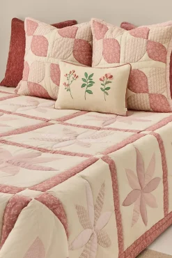 Edredón de patchwork tradicional