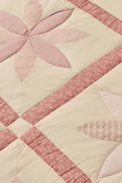 Edredón de patchwork tradicional