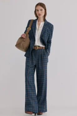 Elvira. Blazer cuadros