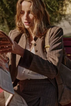 Emily. blazer entallada