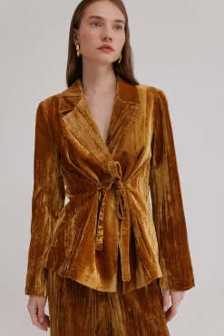 Erin. Blazer con lazada