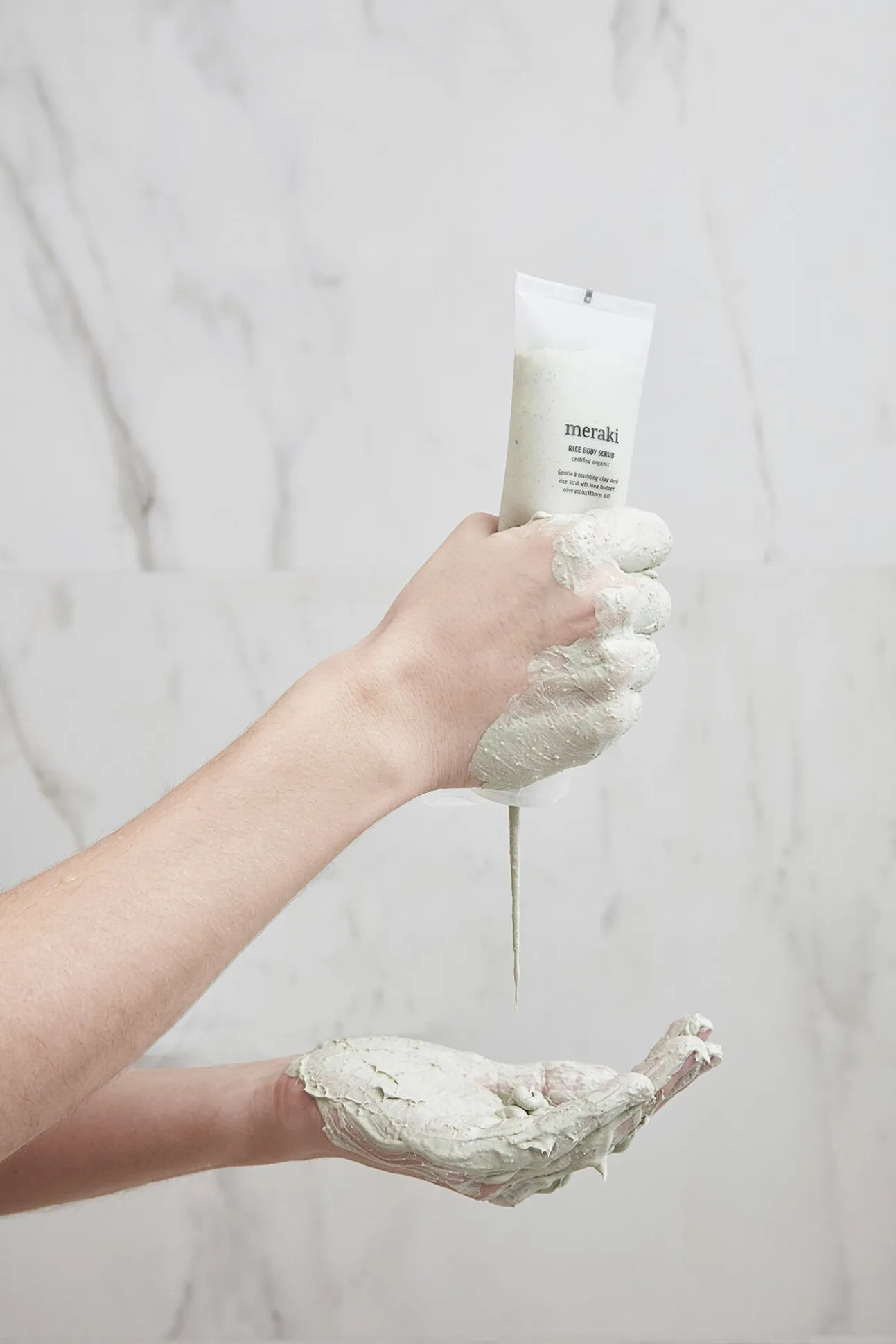 Exfoliante corporal de arroz