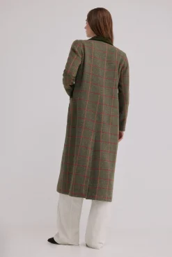 Fabrizia. Levita a cuadros