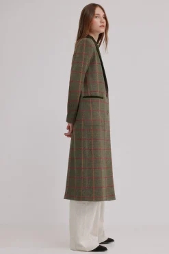 Fabrizia. Levita a cuadros