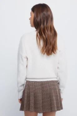 Falda corta tablas cuadros