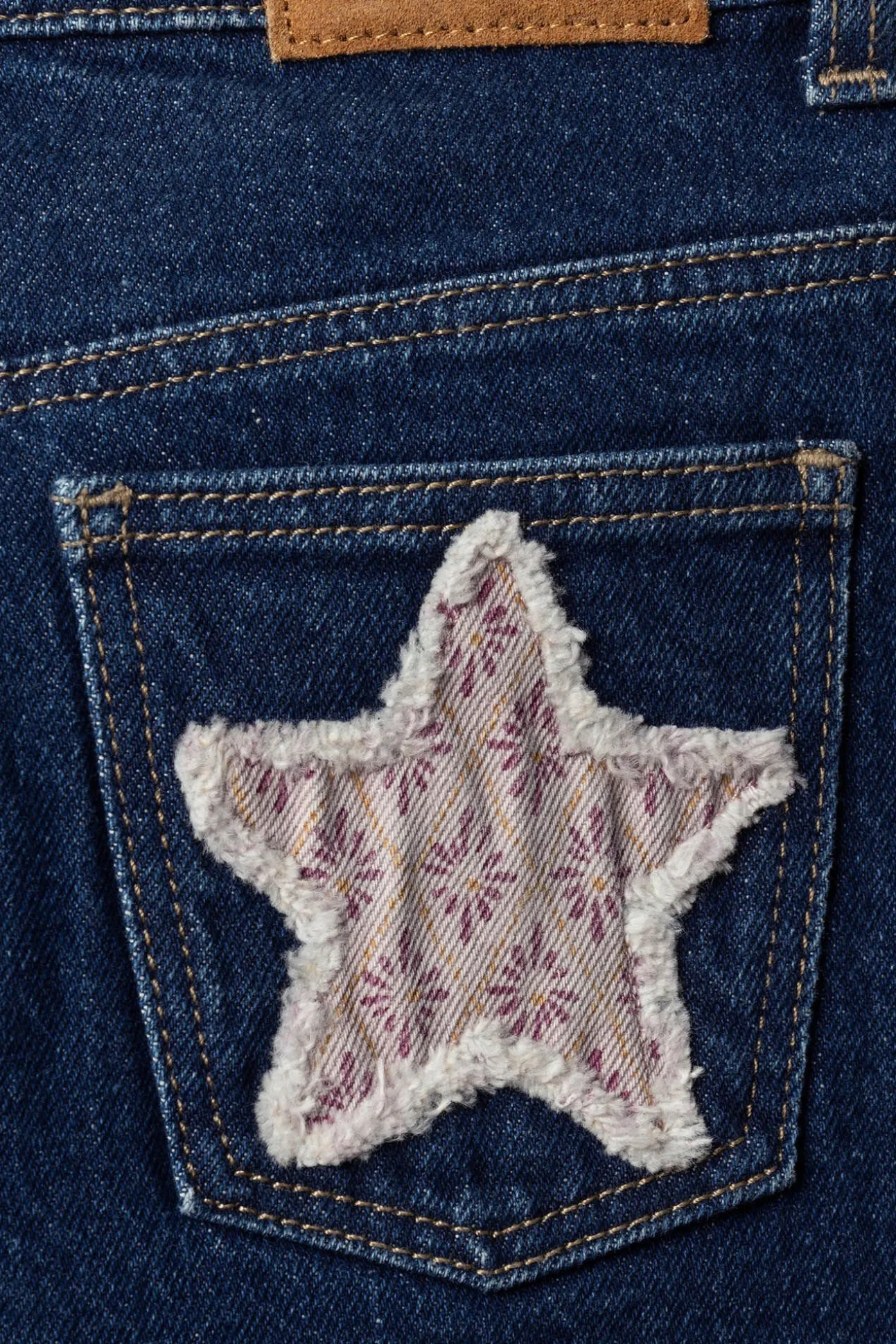 Falda denim niña