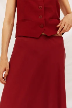 Falda fluída tencel