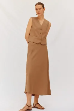 Falda fluída tencel