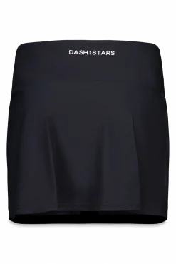 Falda microfibra negra malla interior