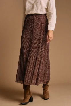 Falda plisada Berenice