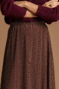 Falda plisada Berenice