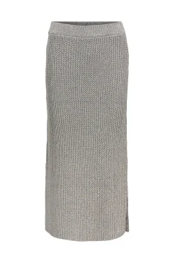 Falda punto lurex