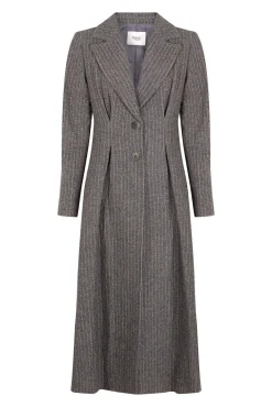 Fiona. Abrigo a rayas