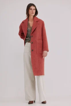 Flora. Abrigo con bolsillos