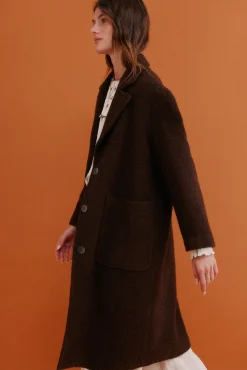 Flora. Abrigo con bolsillos