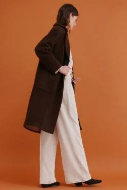 Flora. Abrigo con bolsillos