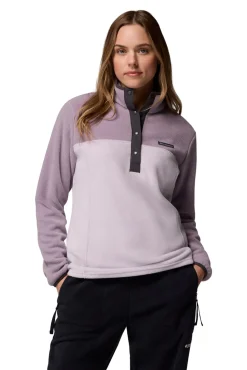 Forro polar con cierre medio