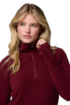 Forro polar con media cremallera