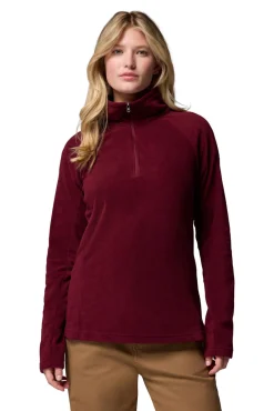 Forro polar con media cremallera