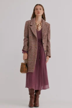 Frida. Abrigo a cuadros