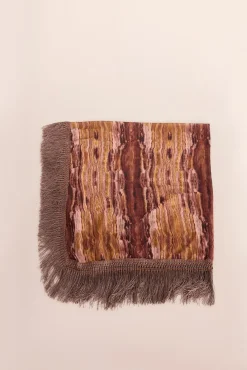 Fular estampado flores