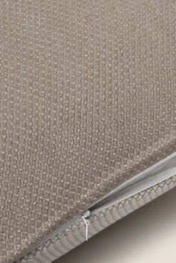 Funda cojín algodón bicolor 45x45cm.