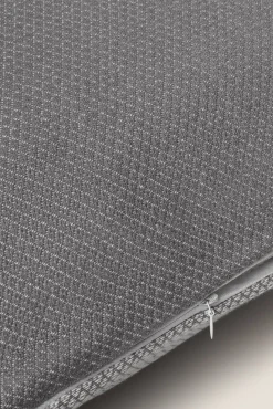 Funda cojín algodón bicolor 45x45cm.