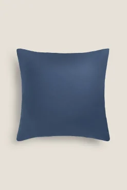 Funda cojín algodón orgánico 55x55cm.
