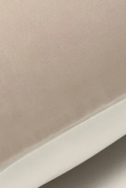 Funda cojín algodón percal bicolor 55x55cm.