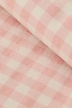 Funda nordica tejida cuadros vichy