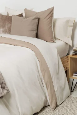 Funda nórdica algodón percal reversible. Cama 150-160cm.